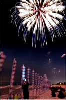 Fireworks @ Kites over Lake Michigan