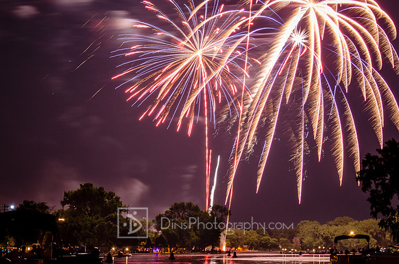 Menasha, WI fireworks!  2013