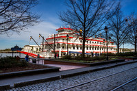 Riverfront and Riverboat Savannah, GA