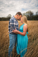 Golden Field-blue dress